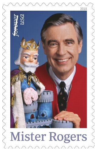 Mr. Rogers stamp.