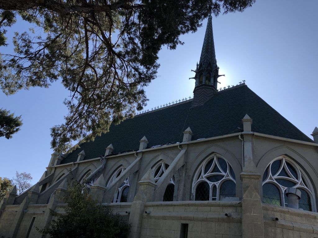 The Ivy Chapel at Fairmount Cemetery.